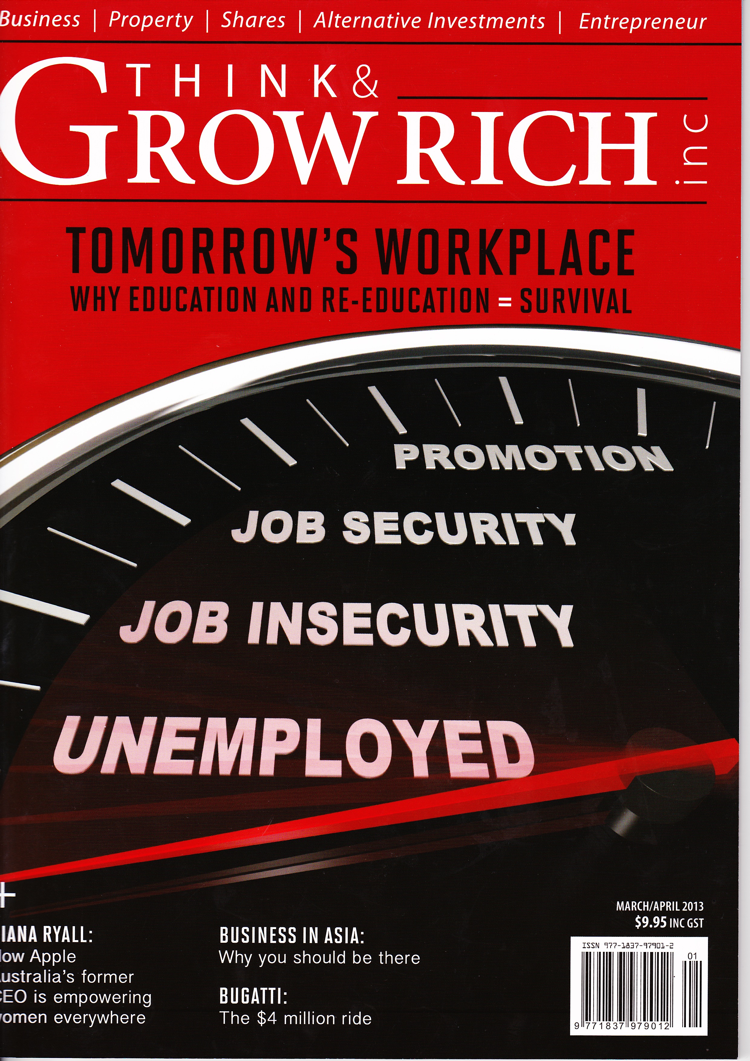 Grow Rich March 13 front cover photo