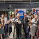 judges, pitch contestants and winners