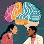 2 people communicating using BCI