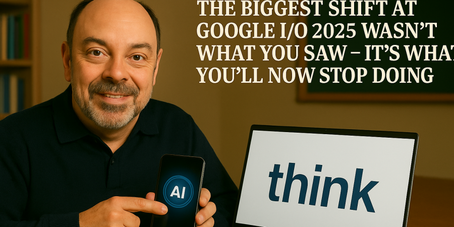 {Podcast} The Biggest Shift at Google I/O 2025 Wasn’t What You Saw, It’s What You’ll Now Stop Doing