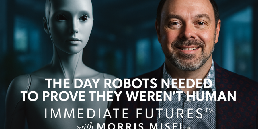 {Podcast} The Day Robots Needed to Prove They Weren’t Human