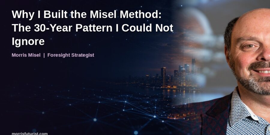 Why I Built the Misel Method: The 30-Year Pattern I Could Not Ignore