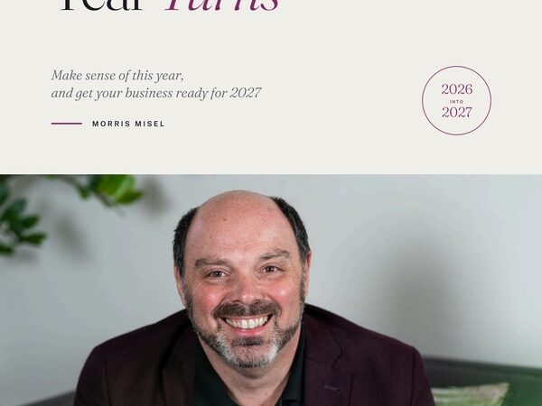 The cover of Before the Year Turns, Morris Misel's year-end guide.